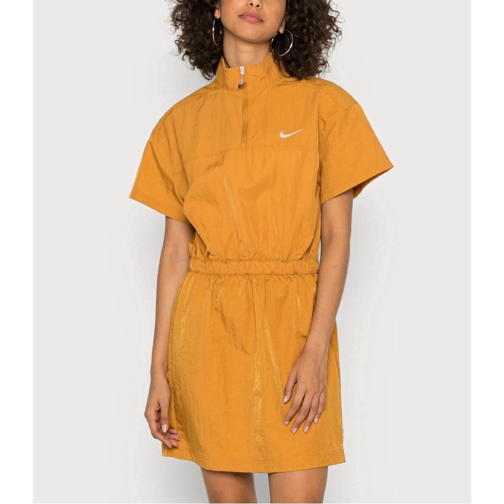 Nike - Orange Swooshwear Dress